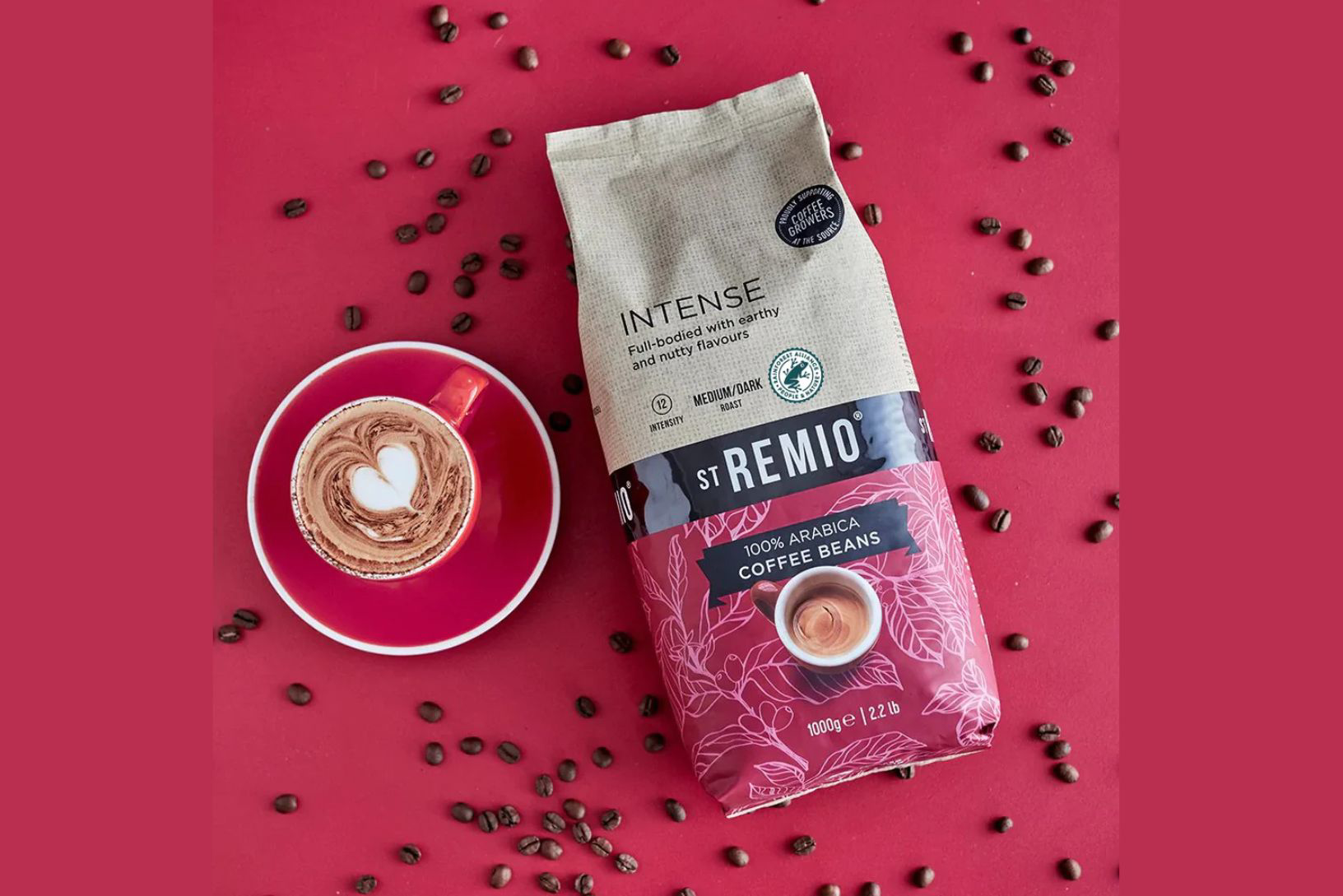 ST REMIO INTENSE. 100% Arabica X 1 KILO BAG