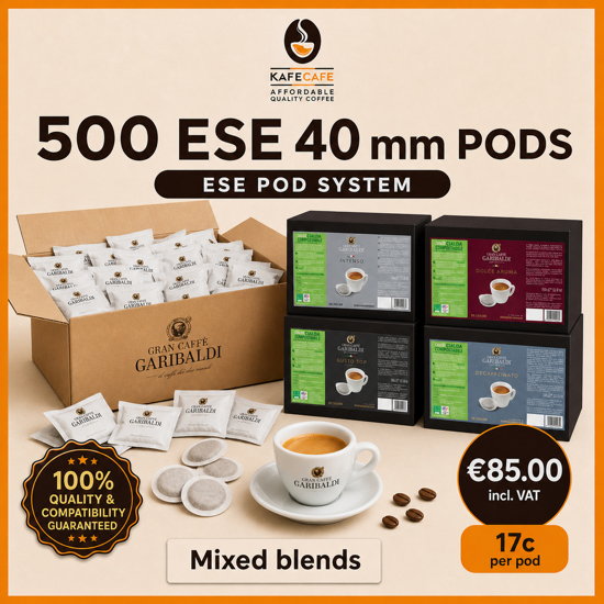 Picture of 500 MIXED ESE 44 MM COFFEE PODS